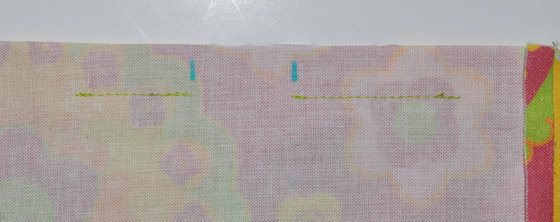 Sewing second side seam
