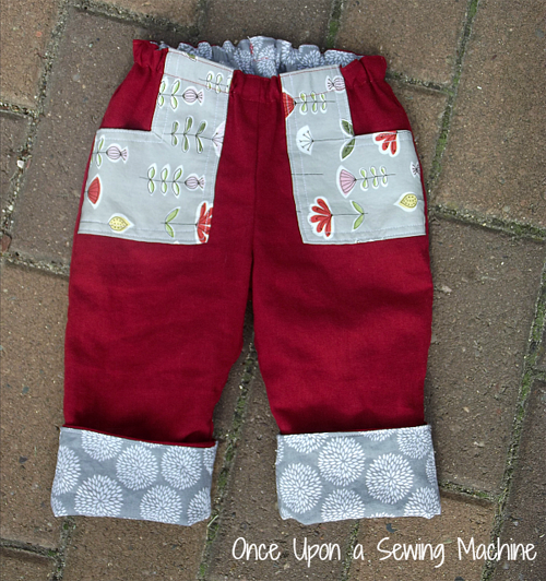 Once Upon a Sewing Machine Roly Poly pants