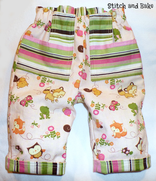 Stitch and Bake Roly Poly pants